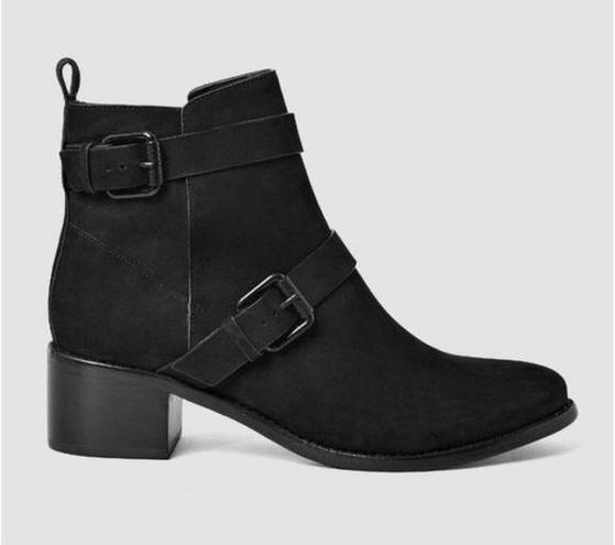 All Saints Flynn Leather Suede Ankle Boots