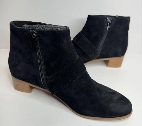 Jack Rogers  Boots Women's Izzie Size 8.5 Black Block Heel Ankle Booties