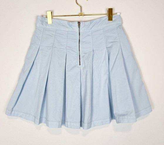 American Eagle  Baby Blue Pleated High Rise Tennis Skirt Size 2