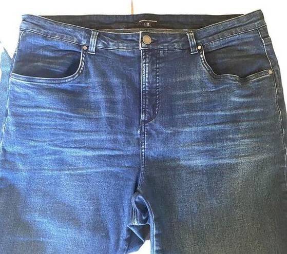 Universal Standard  Size 18 Medium wash Skinny Leg Jeans