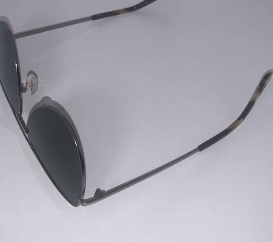 Alexander McQueen  Silver Aviator Sunglasses