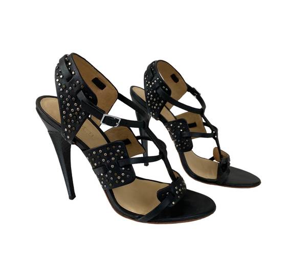 L.A.M.B. Studded High Heel Sandals