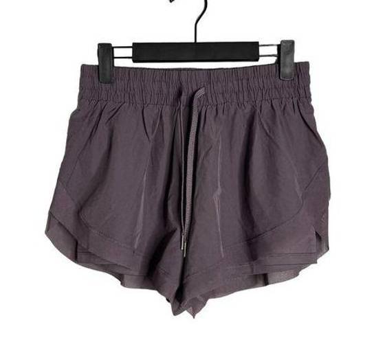 Zyia  Active Flowy Layered Running Shorts w/ Pocket Pull On Athletic Small