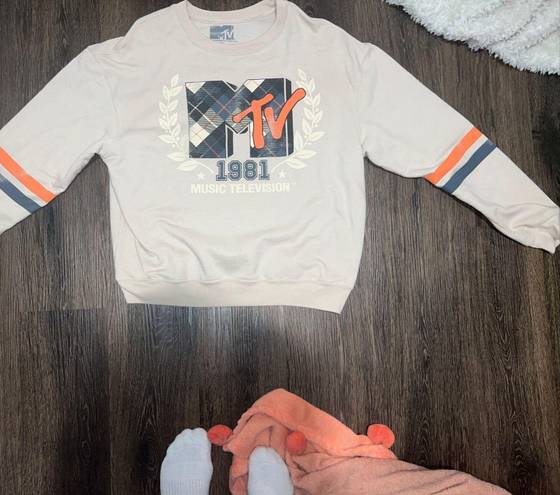 MTV Brand Vintage MTV Crew Neck Sweatshirt