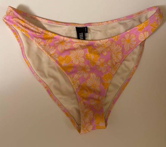 Triangl Pink Flowers Bathing Suit