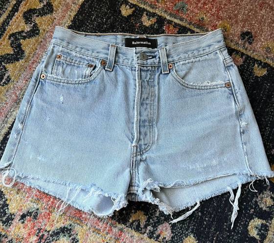 Reformation Levi’s Denim Shorts