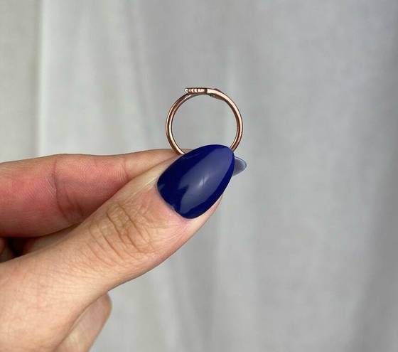 Boutique NWOT Dainty Copper Tone Arrow Shaped Wrap Ring Bohemian Jewelry Size 5 - 5.5