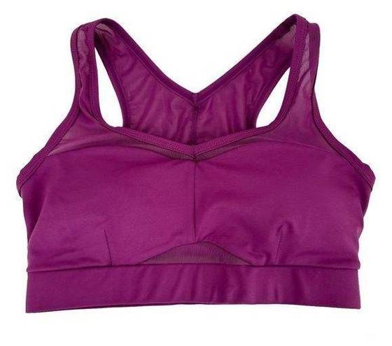 Harper Cleo  Womens Small Sports Bra Glow Bralet Violet Purple Padded Mesh