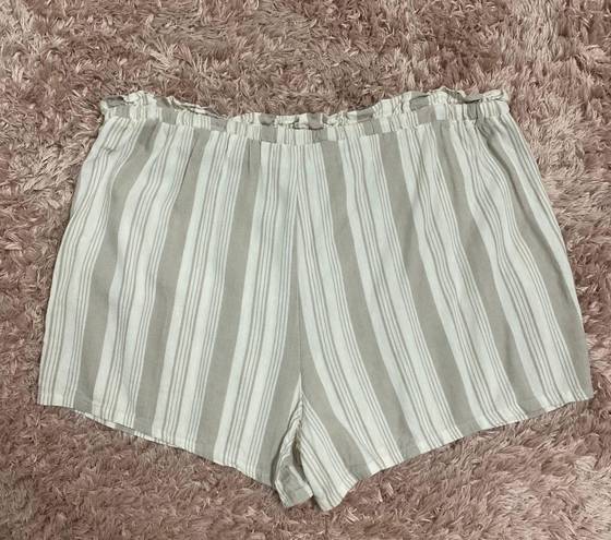 Torrid Striped Paperbag Shorts