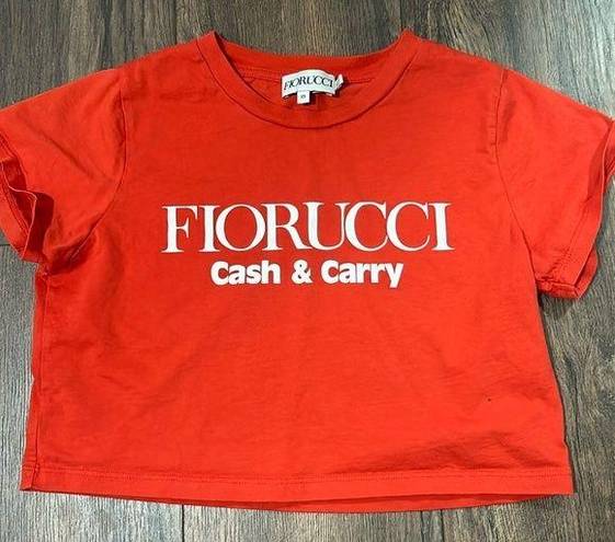 Fiorucci  Cash & Carry cropped Tee