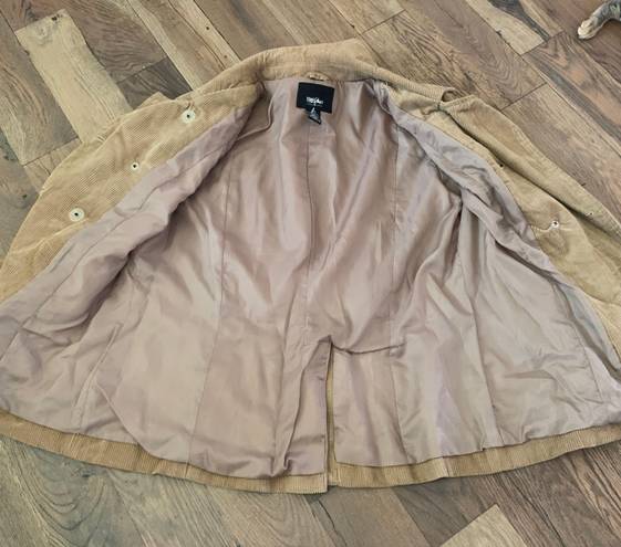 Mossimo Supply Co Mossimo Tan Corduroy Peacock Jacket Size Large   