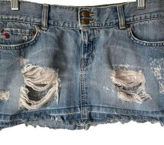 Abercrombie & Fitch Vintage Label  Mini Denim Skirt