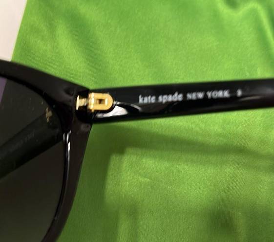 Kate Spade new  samantha black sunglasses