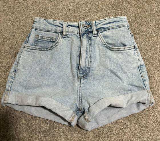 Cotton On Light Washed Blue Jean Shorts 