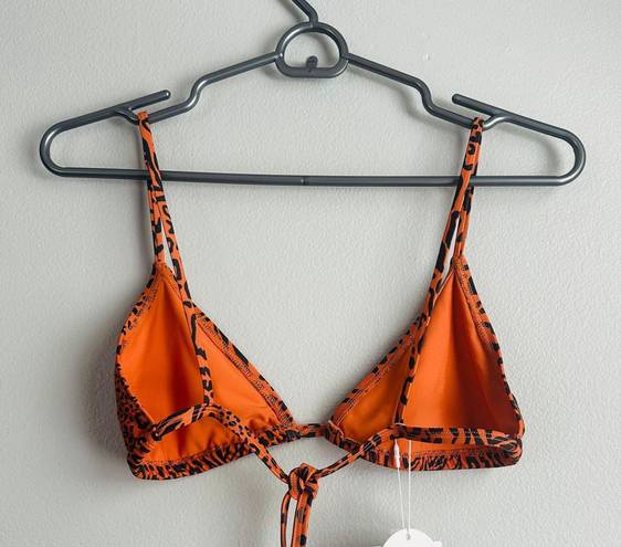 Kulanikinis ★ NWT Kulanis Kinis Bikini Top - Orange/Black ★