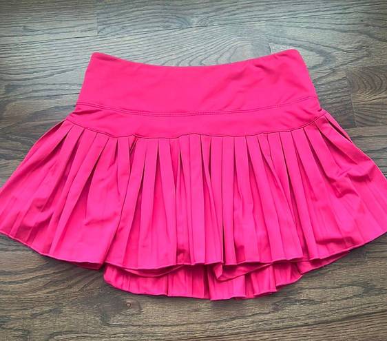 goldhinge pleated skirt Pink Size M