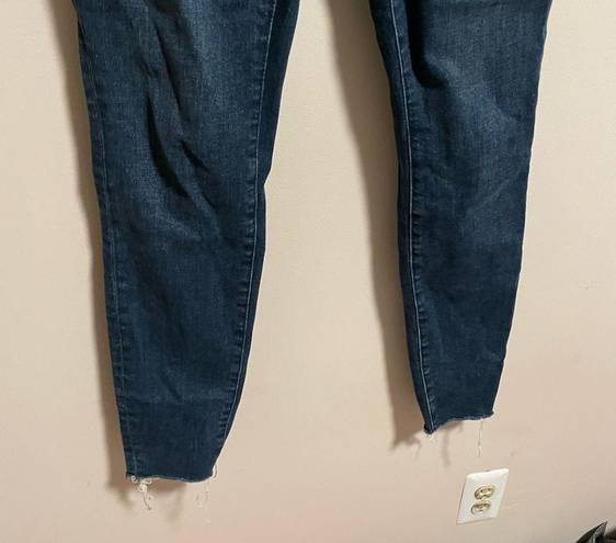 Good American  Good Legs Raw Chewed Hem Stretch Denim Jeans- Size 4(27)