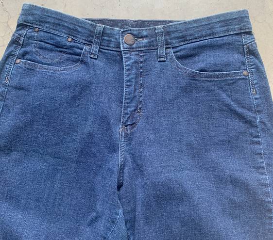 Lee Comfort Waistband Blue Denim Bootcut Stretchy Curvy Fit Jeans Size 10