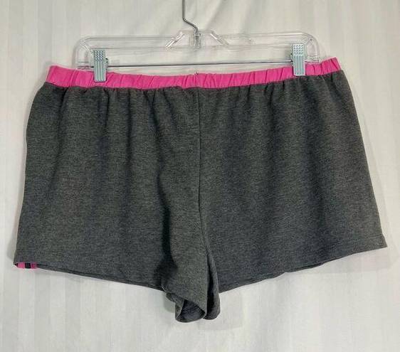 Krass&co Sleep &  Grey and Pink Pajama Shorts Women’s Plus Size 1X