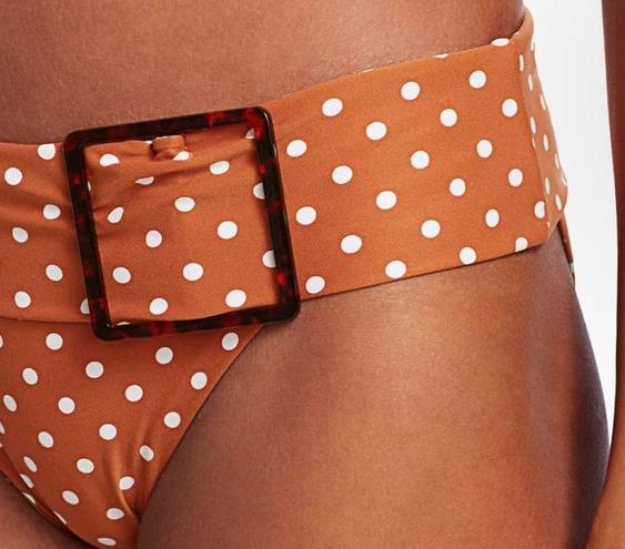 We Wore What  Annie Polka Dot Bikini Bottoms