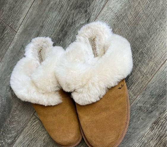 Koolaburra by Ugg  Milo Slippers Slides Mules Sheepskin Lambswool Women's 9