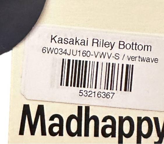 Madhappy  Kasakai Riley Bikini Bottom nwt