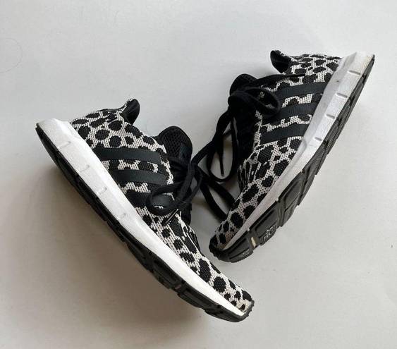 Adidas  Swift Run BD7962 Women's Running Shoes Lace Up‎ Animal Print Size …