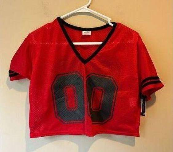 Nike cropped jersey