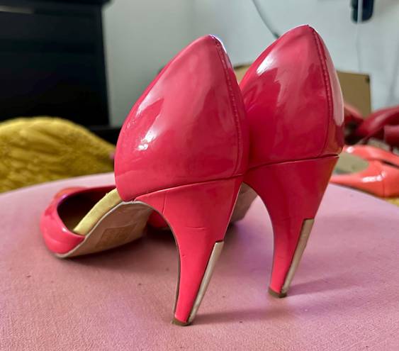 DV by Dolce Vit a Pamona - Cherry Patent Stella Heels - Size 6