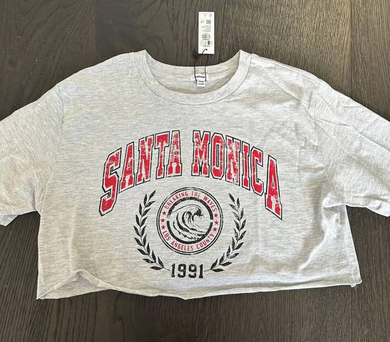 Garage Cropped Santa Monica Tee