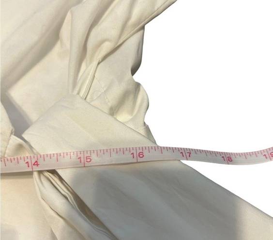 Isaac Mizrahi Imnyc  black and white faux wrap dress size 14