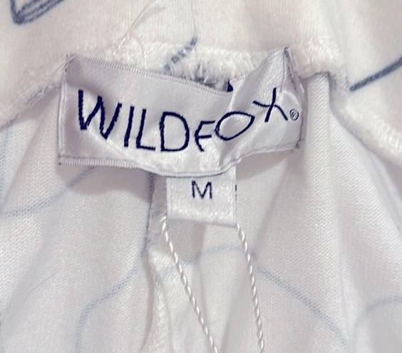 Wildfox  POPPING BOTTLES TENNIS CLUB CHAMPAGNE VANILLA WHITE SOFT LOUNGE PJ’S