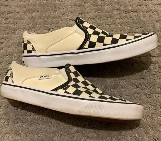 Vans Checkered Slip-Ons