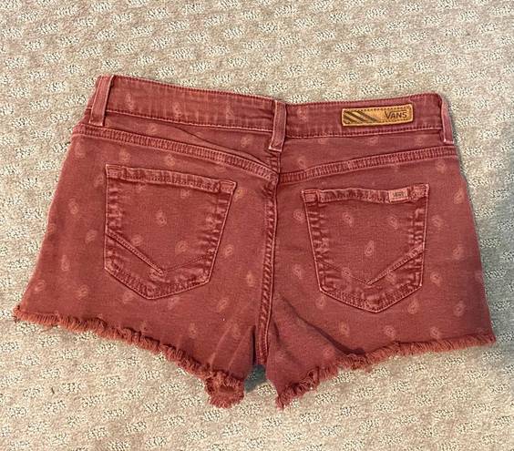 Vans Like new  Vintage Mini denim shorts. Sz 7 (15” waist)