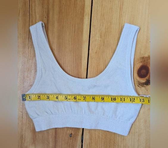 Good American  Terry Scoop Bralette size L/XL