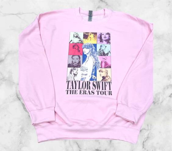 Taylor Swift NEW  The Eras Tour Pink Crewneck