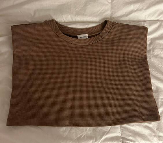 Apricot Lane Waffle Knit Crop Sweater