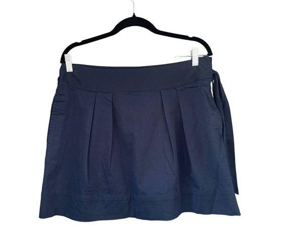 Vineyard Vines 1122  Pleated Navy Blue Skirt Size 10 Medium