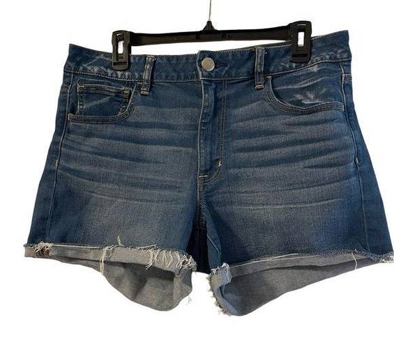 American Eagle  Outfitters High-Rise Super Stretch Shortie Shorts Size 14