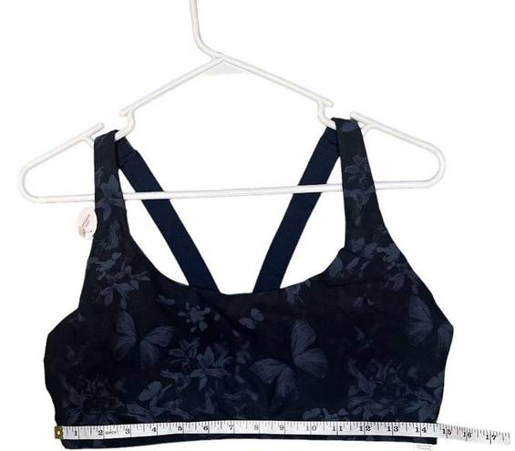 Spanx  Midnight Garden Printed Low Impact Sports Bra, XL