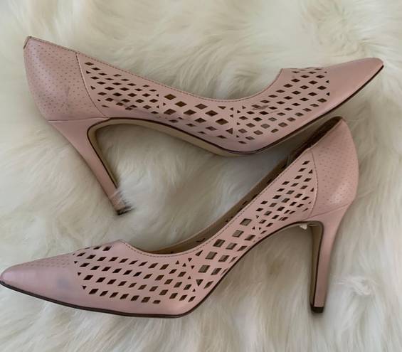 Unisa Blushed Pink High Heel Pump Shoe Size 9.5