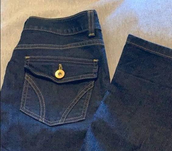 DKNY  Jeans dark wash straight leg size 10