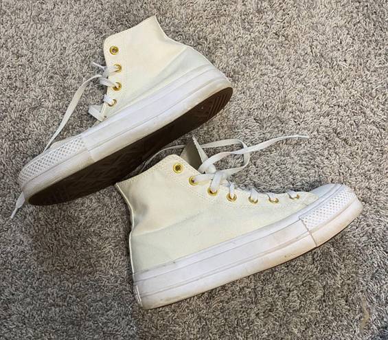 Converse Off White Custom Platform