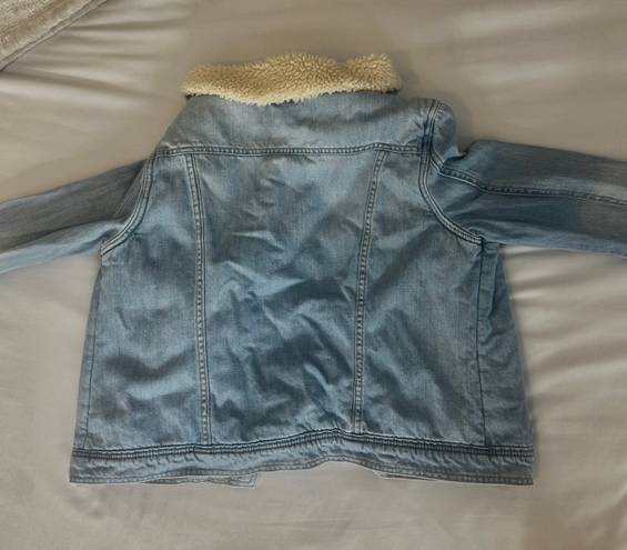 Universal Threads Fur Jean Jacket