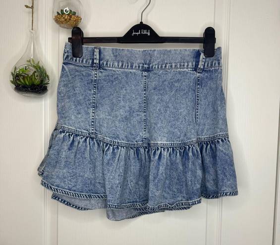 American Eagle Faux Denim Skirt 🫐