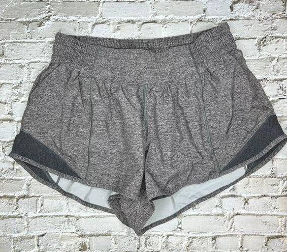 Lululemon  Hotty Hot Shorts Size 6 Gray High Rise 2.5"