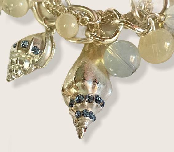 Coldwater Creek Seashell Charm Bracelet