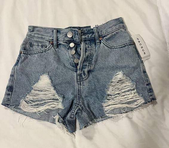 Pac sun vintage high rise jean shorts 