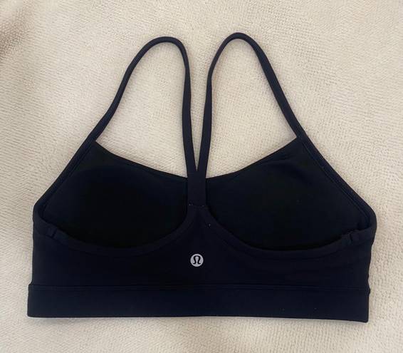 Lululemon Flow Y Black Sports Bra