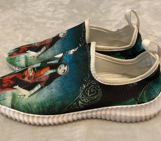 JACK The Nightmare Before Christmas  & Sally Slip-On Sneakers Sz 9